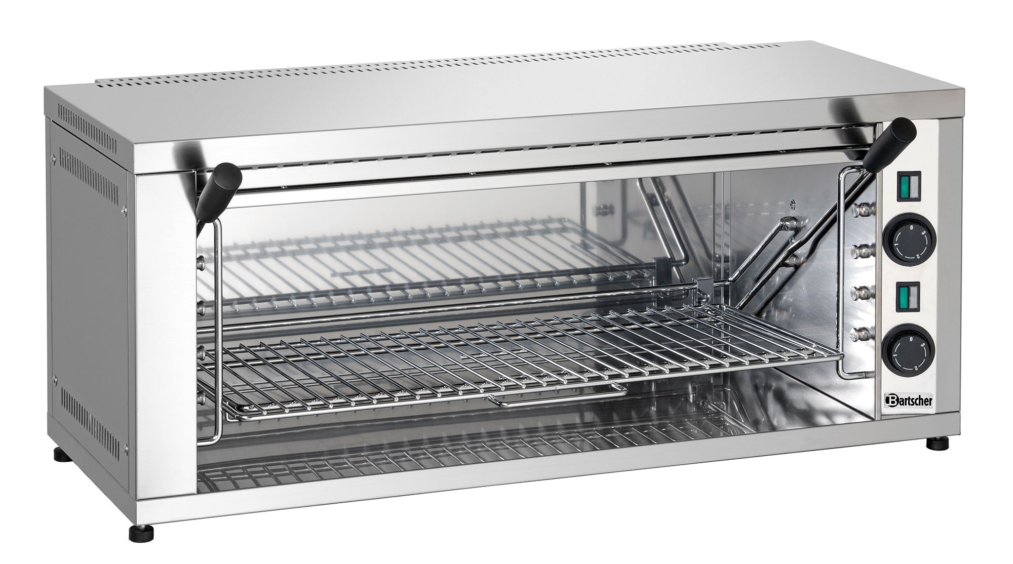 Bartscher Salamander S70 / 2 Heizzonen höhenverstellbar / Infrarot Strahlungsheizkörper Incoloy