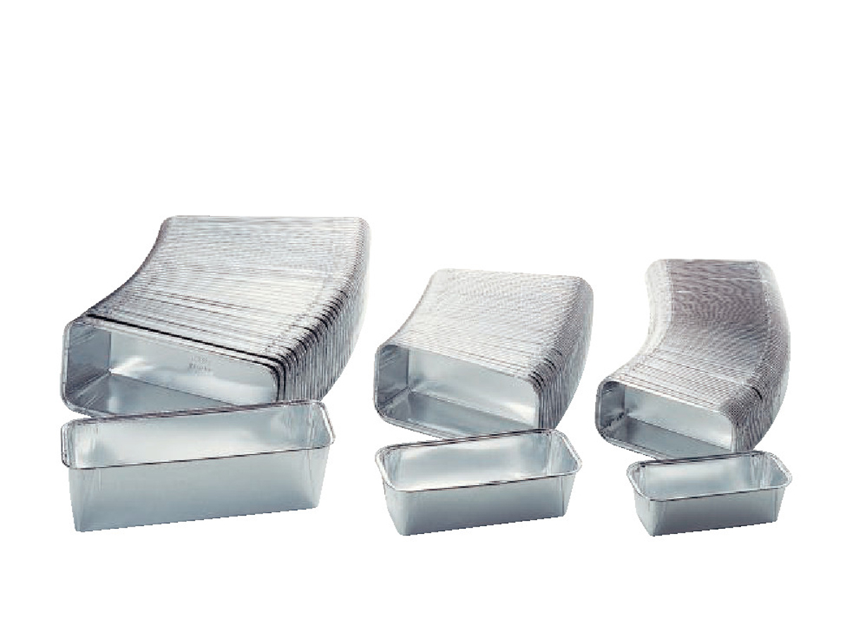 Aluschalen Variante: Leberkäse Schale / 30,5 x 11,7 x 8 / 2.270 ml