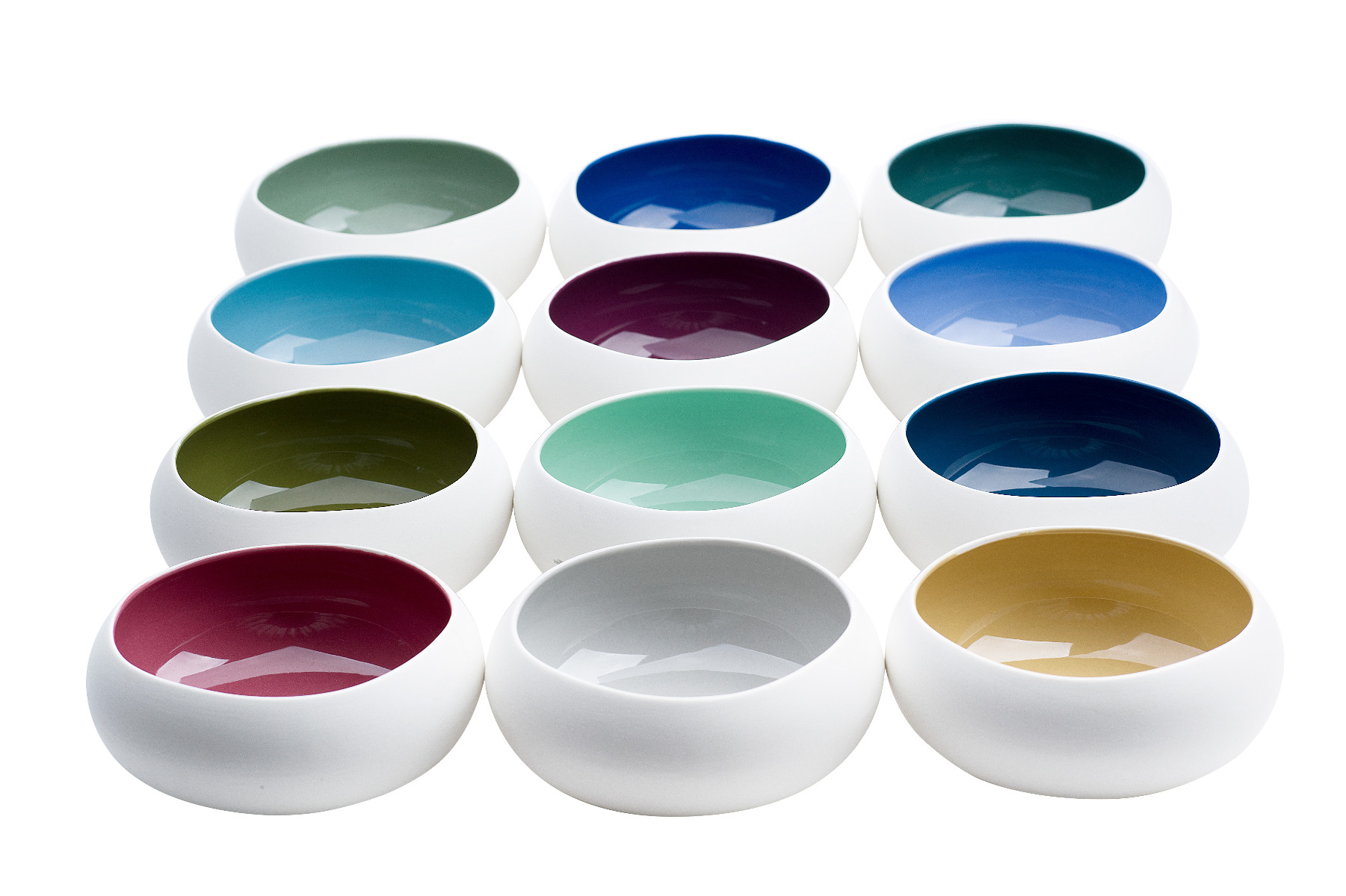 Dessertschalen 'Rainbow Bowls' 12x5 cm
