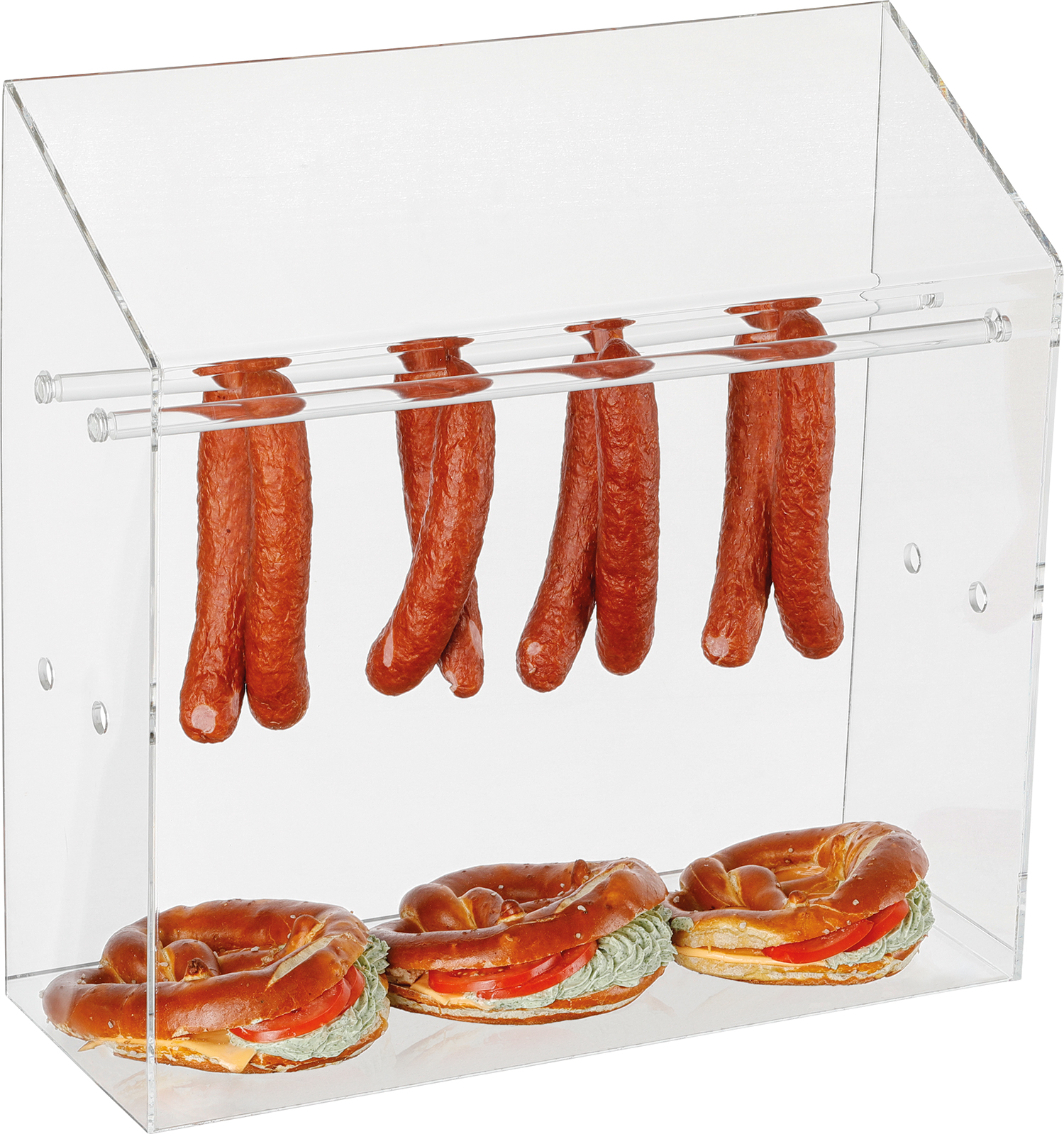 2-stufiges Thekendisplay