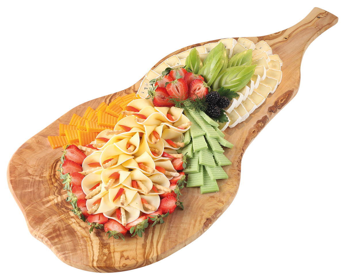 Olivenholzbrett Variante: Gr. ca. 60 x 30 cm