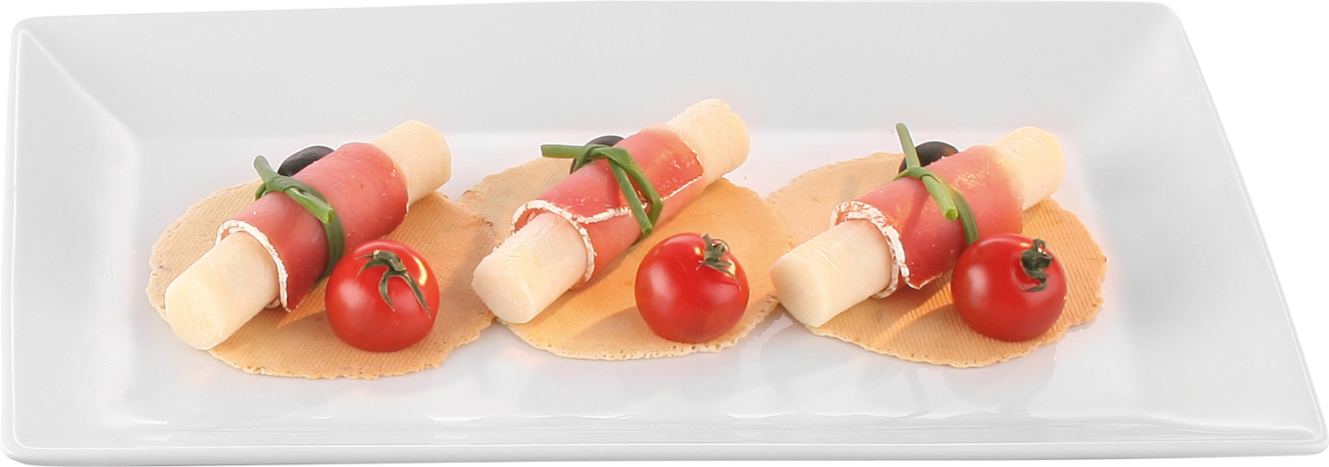 Porzellanplatte 'Line' Variante: 39 x 25 cm