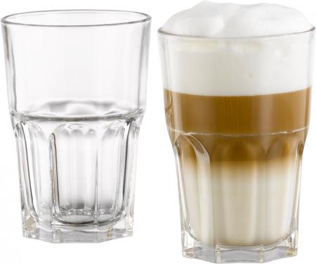 Latte-Macchiato-Glas, Inhalt 0,35 l / Ø/ H cm 8,4/ 12,2