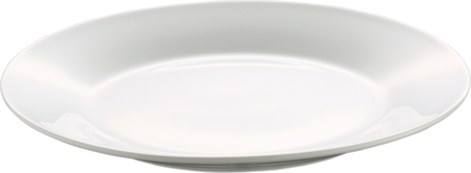 Porzellanserie „Bianco' / Teller, flach Ø 19 cm