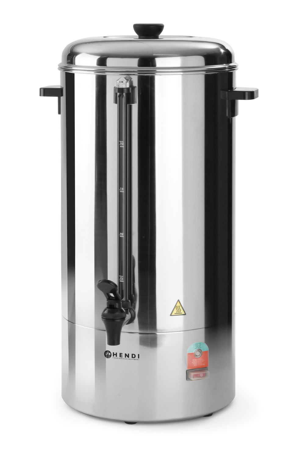 KAFFEE-PERKOLATORSYSTEM EDELSTAHL 15L | Größe 38,7 cm x 27,5 cm x Höhe 59,5 cm