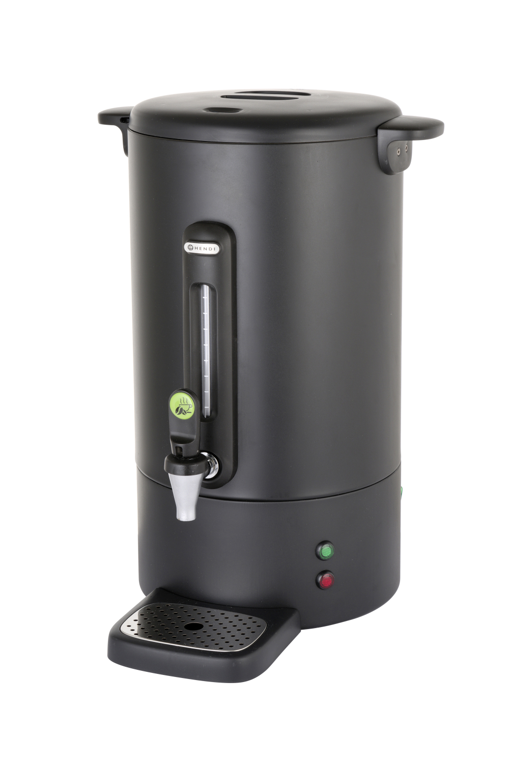 KAFFEE-PERKOLATORSYSTEM EDELSTAHL SCHWARZ 13L | Größe 35,7 cm x 38 cm x Höhe 50,2 cm
