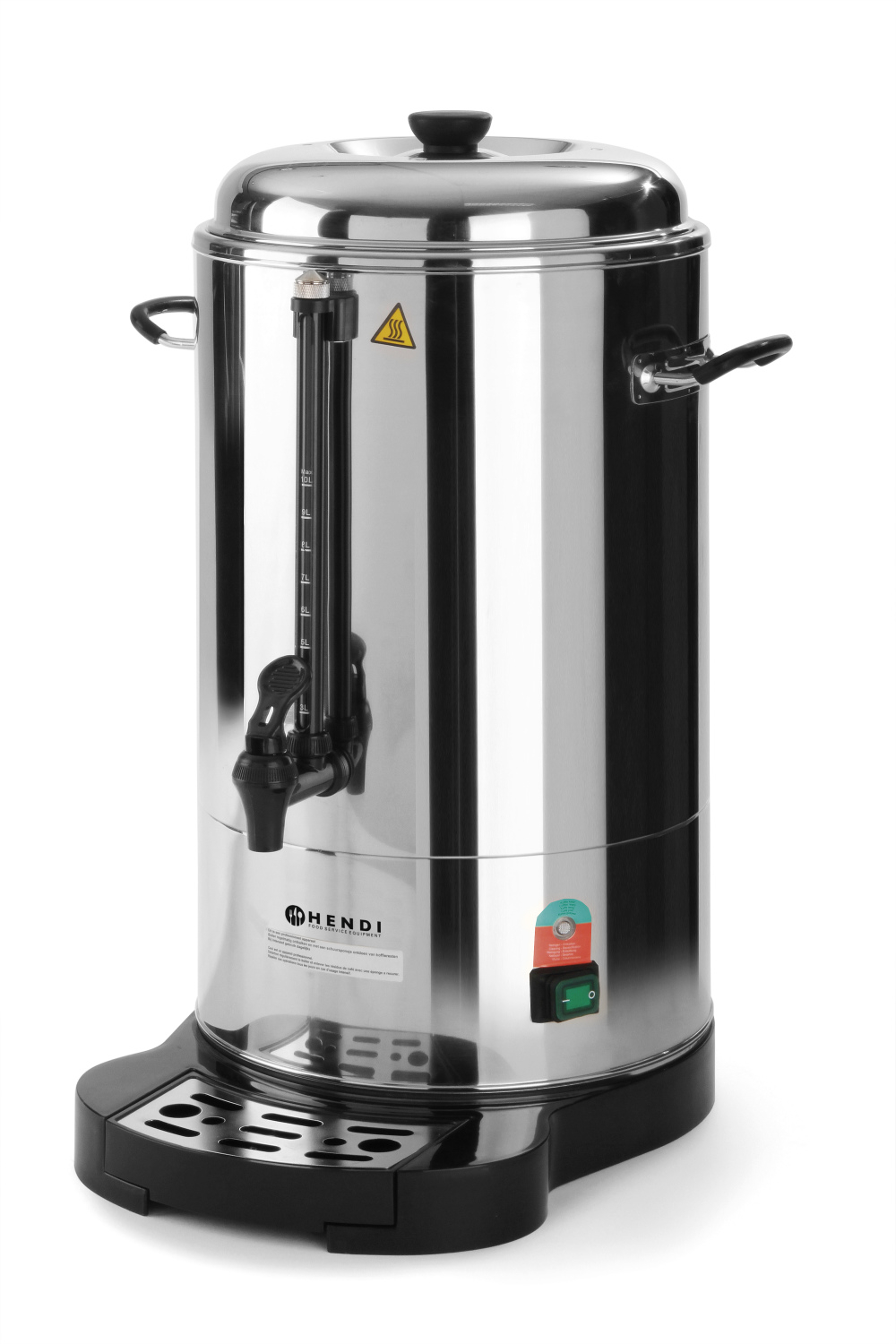 KAFFEE-PERKOLATOR DOPPELW. EDELST. 10L | Größe Ø 29,5 cm x Höhe 57,6 cm