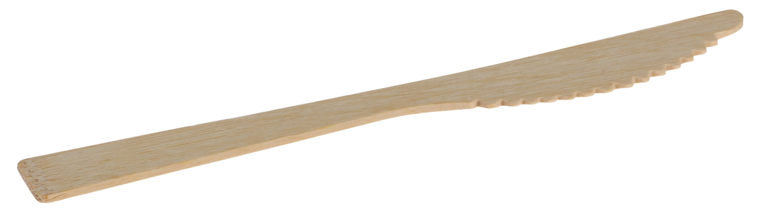 Einwegbesteck, Bambus | Messer, 17 cm