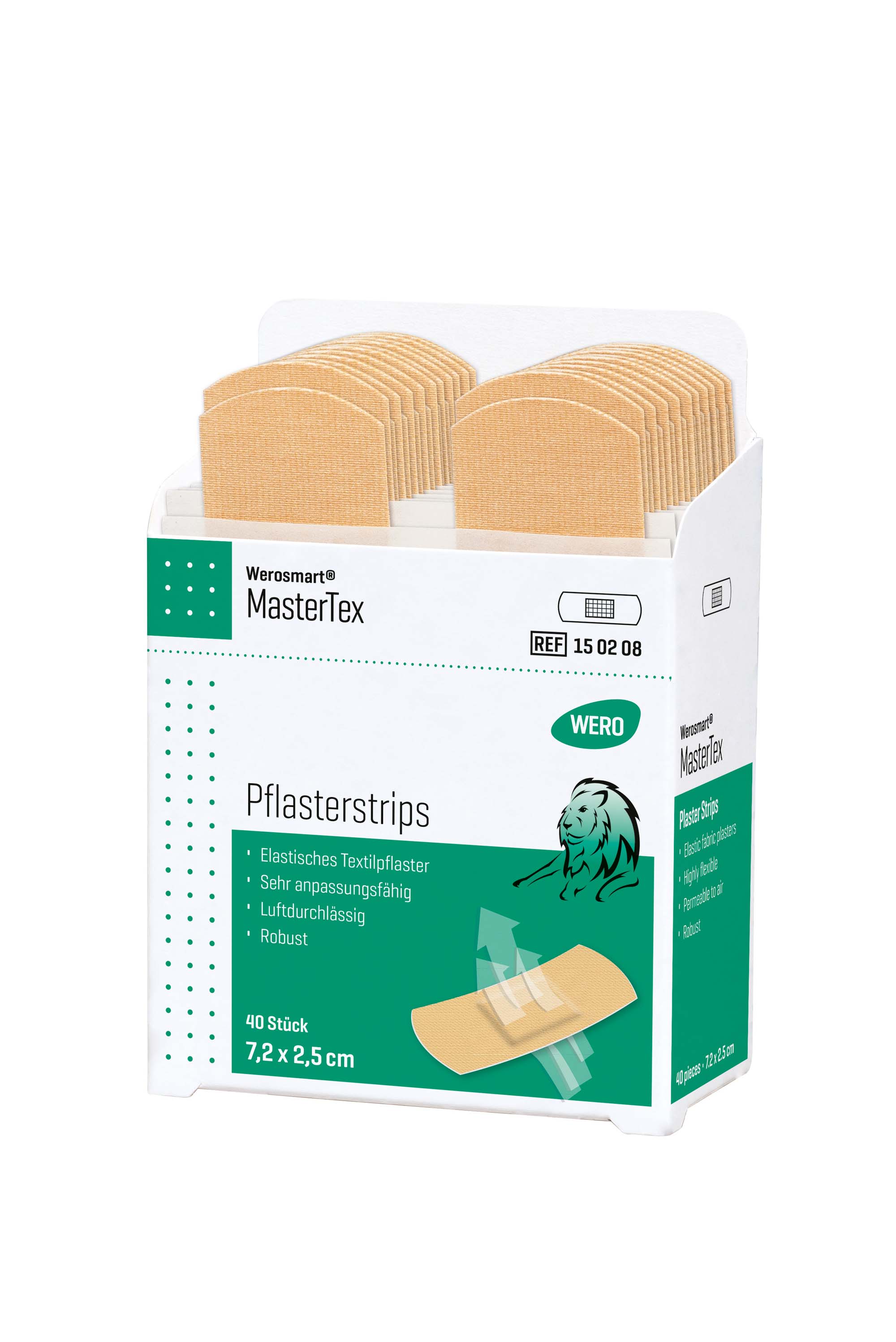 Pflasterspender-Einsätze-Pflasterstrips 7,2 x 2,5 cm