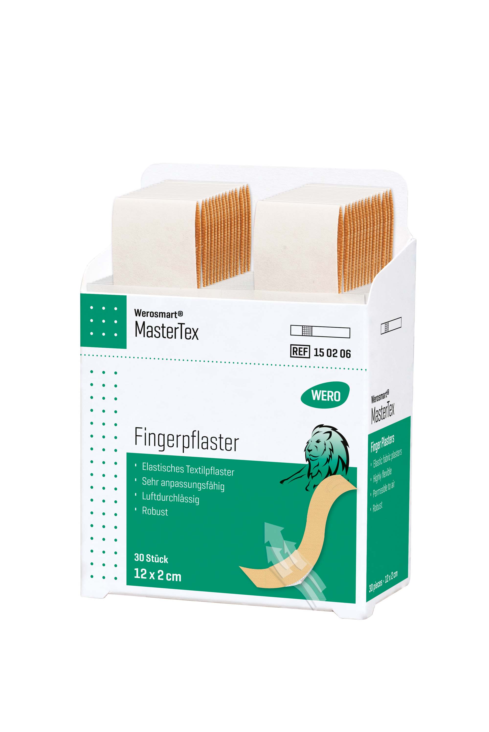 Pflasterspender-Einsätze-Fingerpflaster 12 x 2 cm