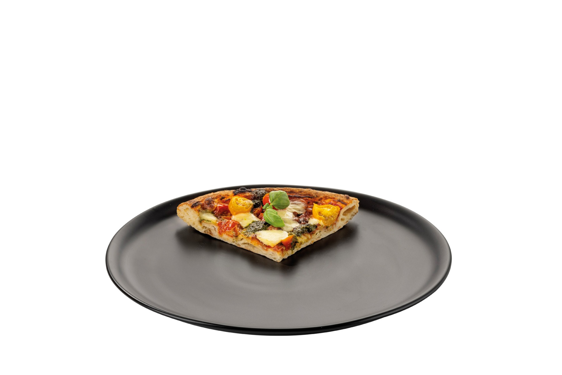 Pizzateller schwarz