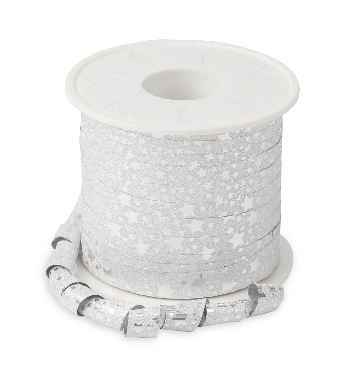Polyband Glitterstar-Silber