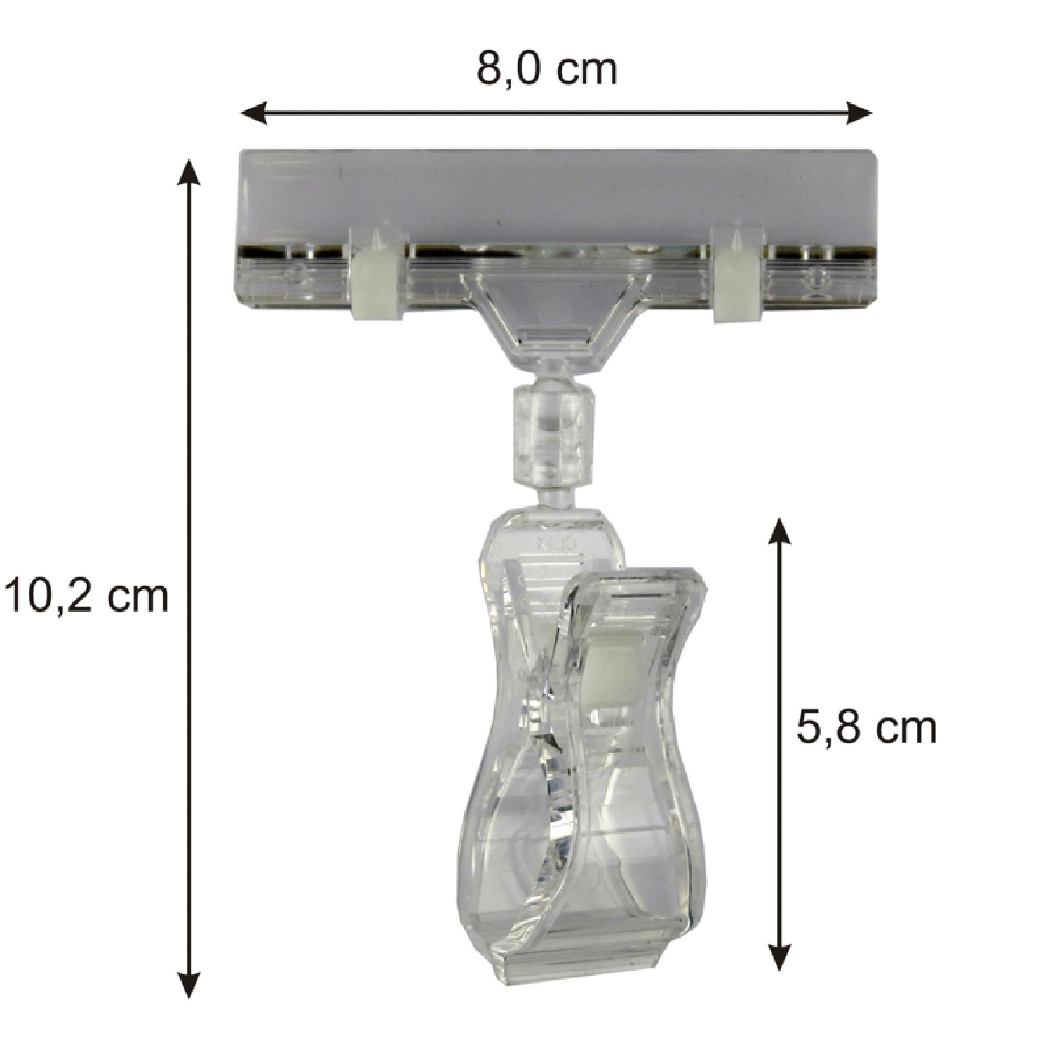 Preisschildhalter „Eco'-11 cm, Transparent