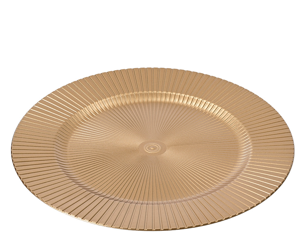 Platzteller Gold