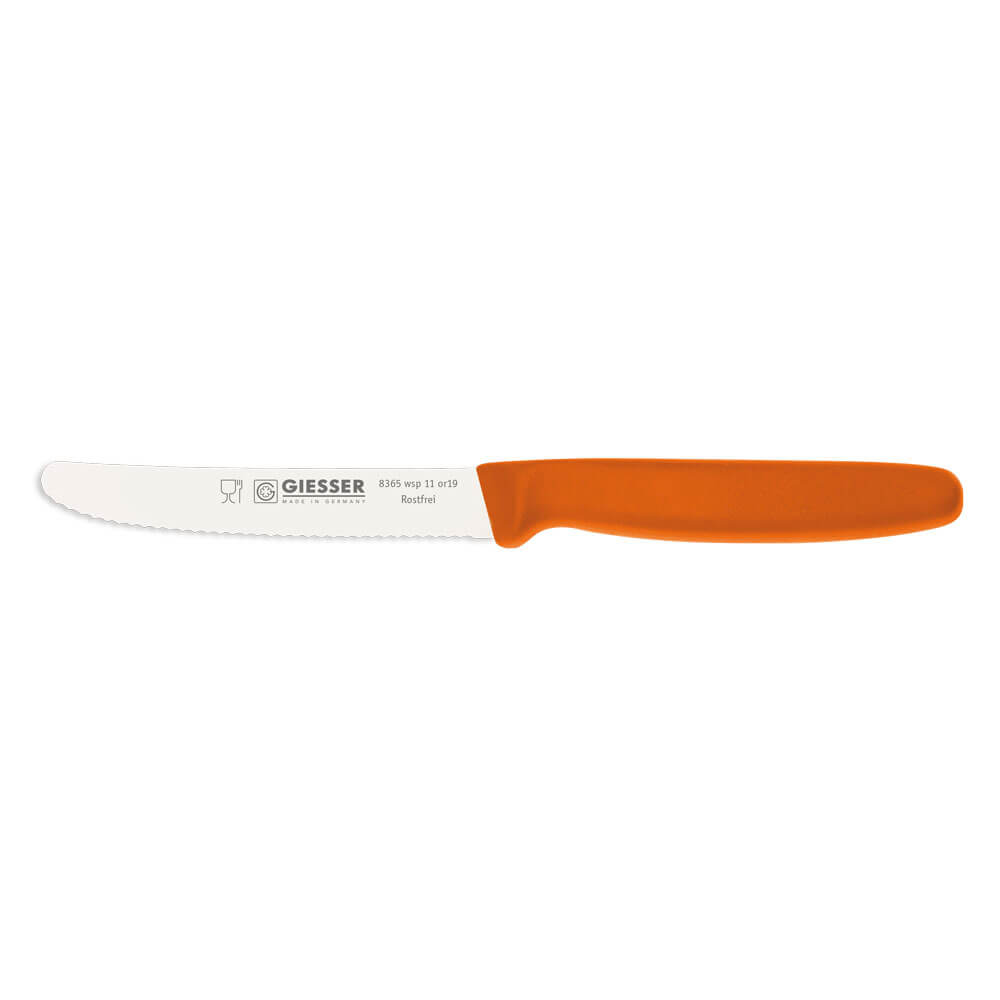 Allzweckmesser Wellenschliff Variante: Orange