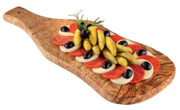 Olivenholzbrett Variante: Gr. ca. 40 x 18 cm
