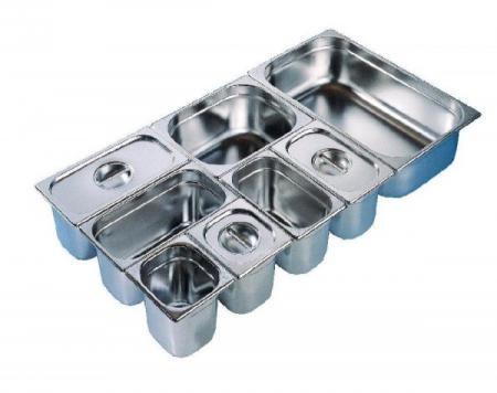 GN-Behälter 'Edelstahl' Variante: GN-Behälter 1/2 / 20 mm / 1,25 l