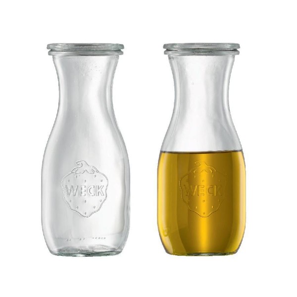 Weck-Dressingflasche Variante: Inhalt 530 ml / Ø/ H cm 6/ 18