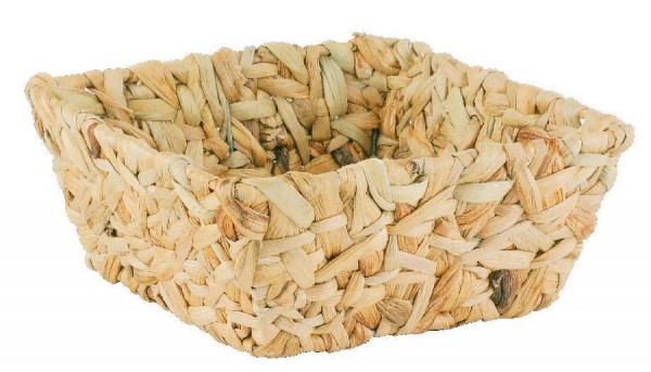 Korbschale, quadratisch, Natur