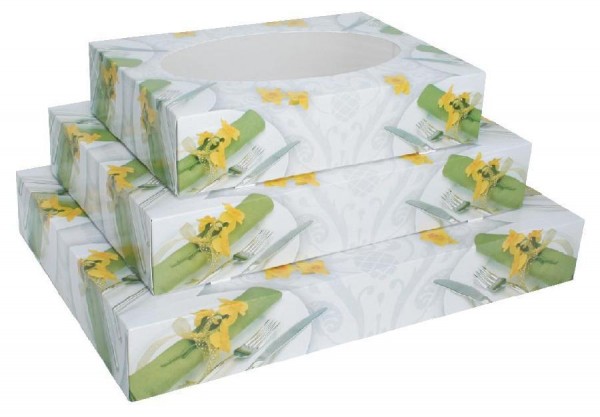 Fensterkarton 'Partyservice' Variante: 36 x 25 x 8 cm