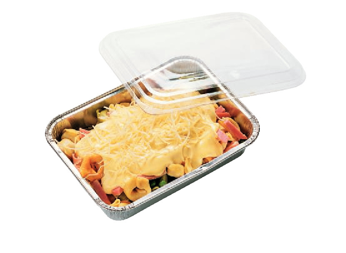 Aluschalen Variante: Mini-Menüschale / 18,8 x 13,8 x 3,35 / 626 ml